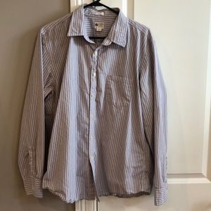 J.Crew‎ Men’s Long Sleeve Button Up Size XL
